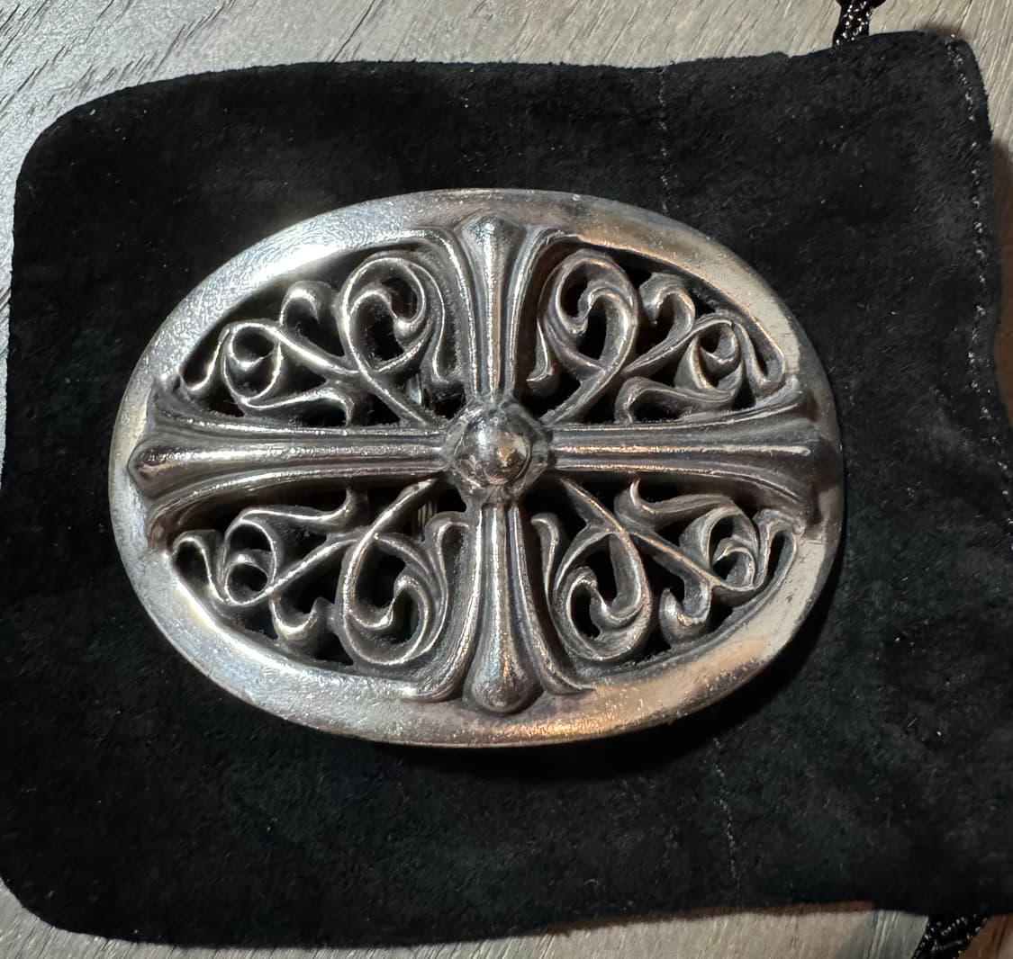 크롬하츠 오발 버클 1.5인치 상품이미지2