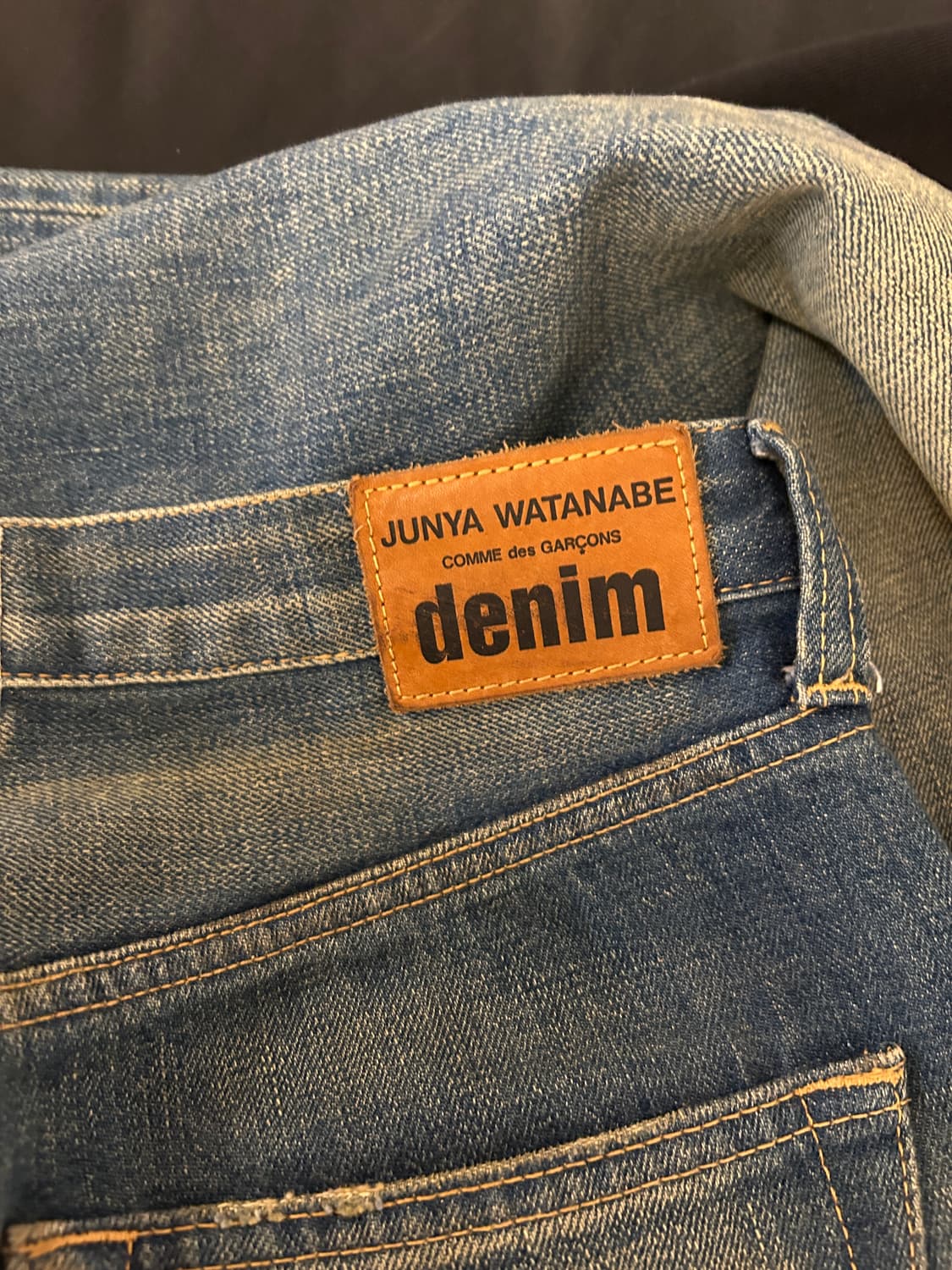 JUNYA WATANABE 꼼데가르송 데님 팬츠 상품이미지5