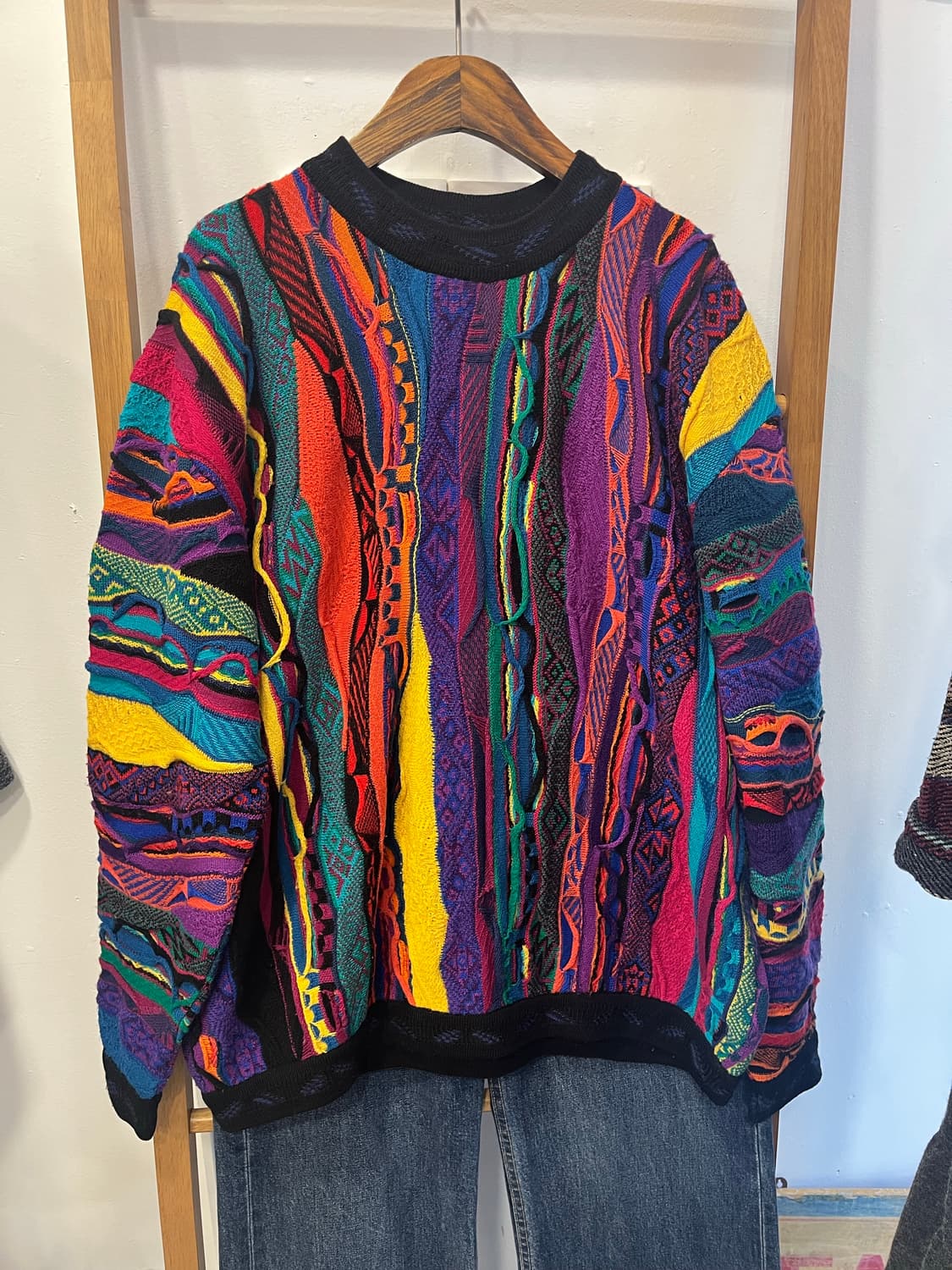 쿠지 케이블니트 상품이미지1