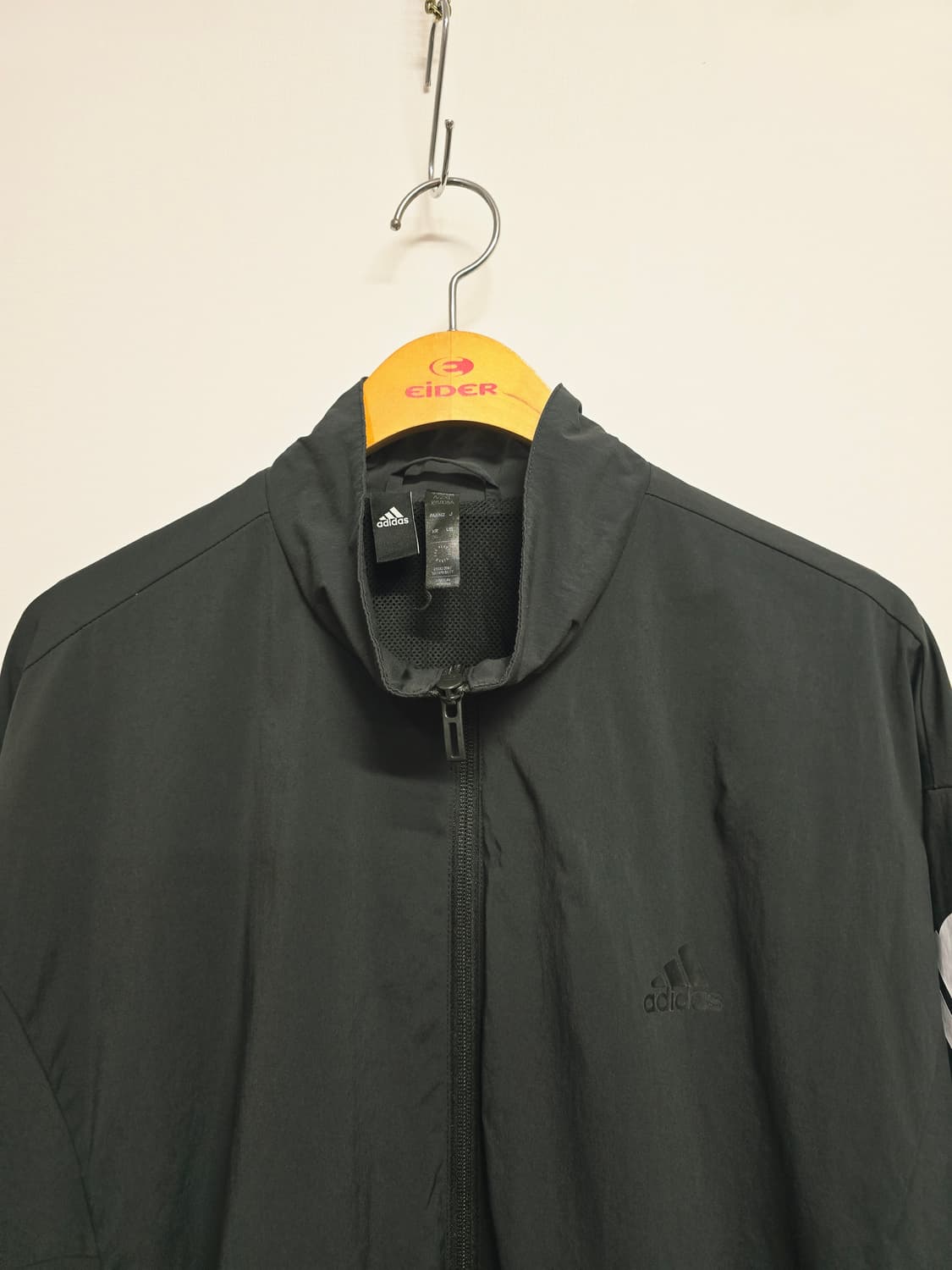 아디다스 바람막이 집업 자켓 블랙 2XL 상품이미지2