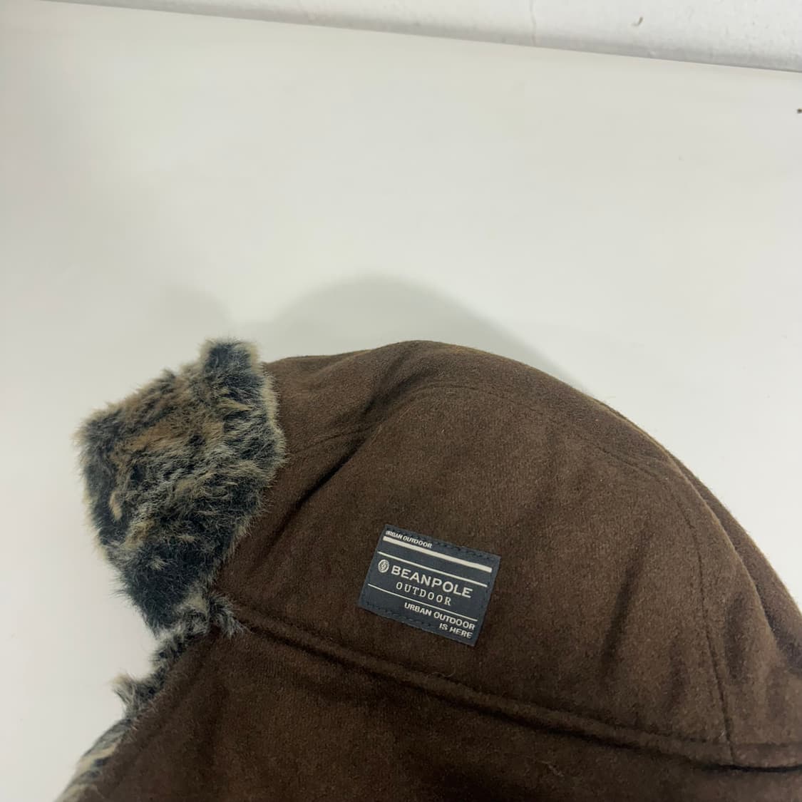 L 빈폴 카키브라운 군밤 털모자 상품이미지2