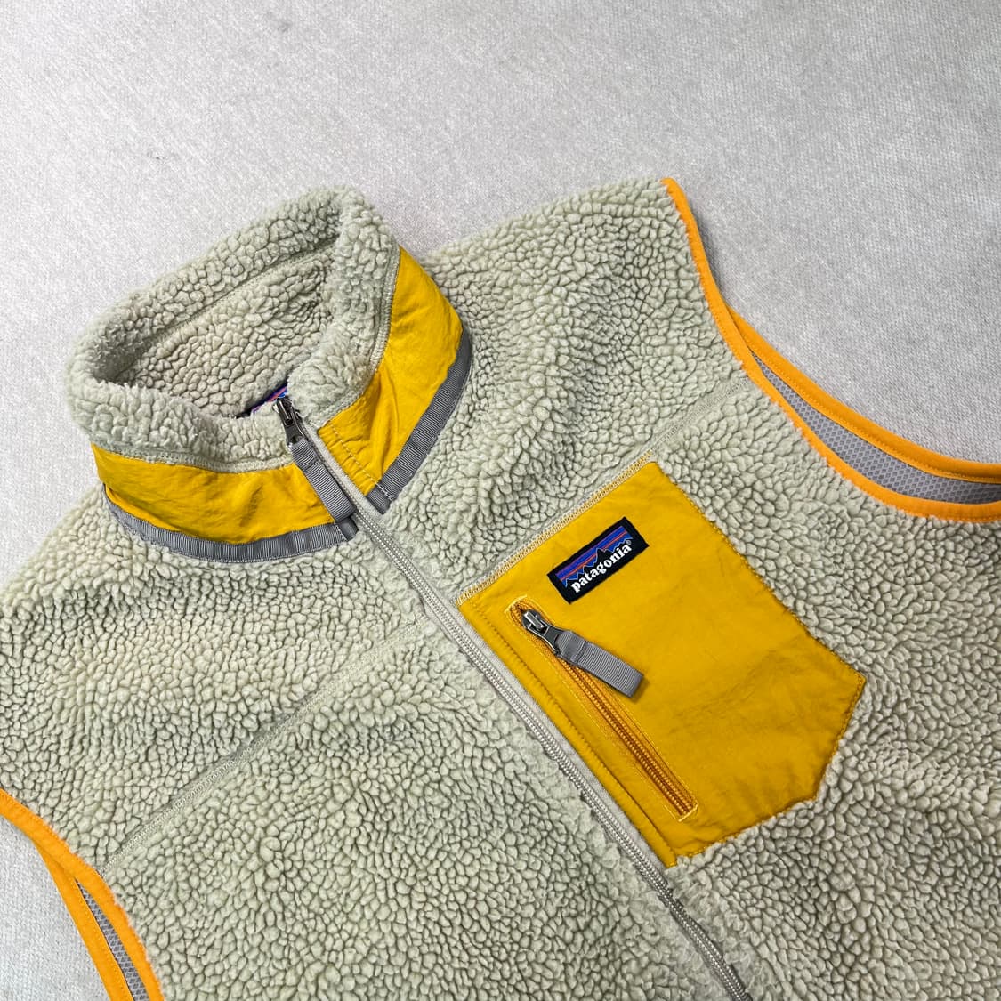 105 파타고니아 양털 레트로 후리스 조끼 상품이미지2