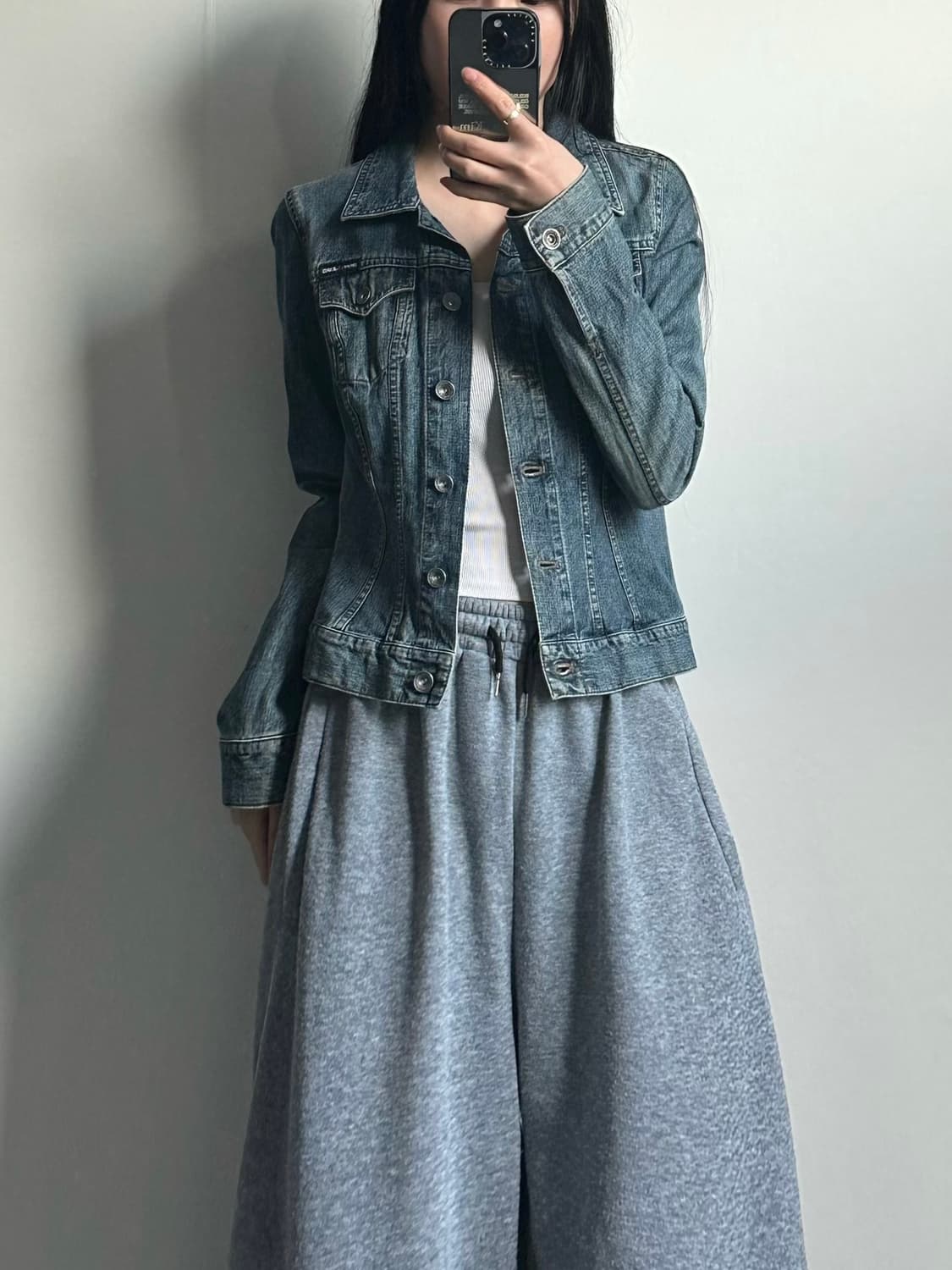 Dkny 포켓 워싱 데님 자켓 상품이미지1