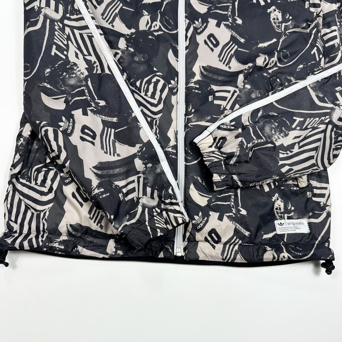 아디다스 트레포일 하키 리버시블 바람막이 자켓 (S) 상품이미지3