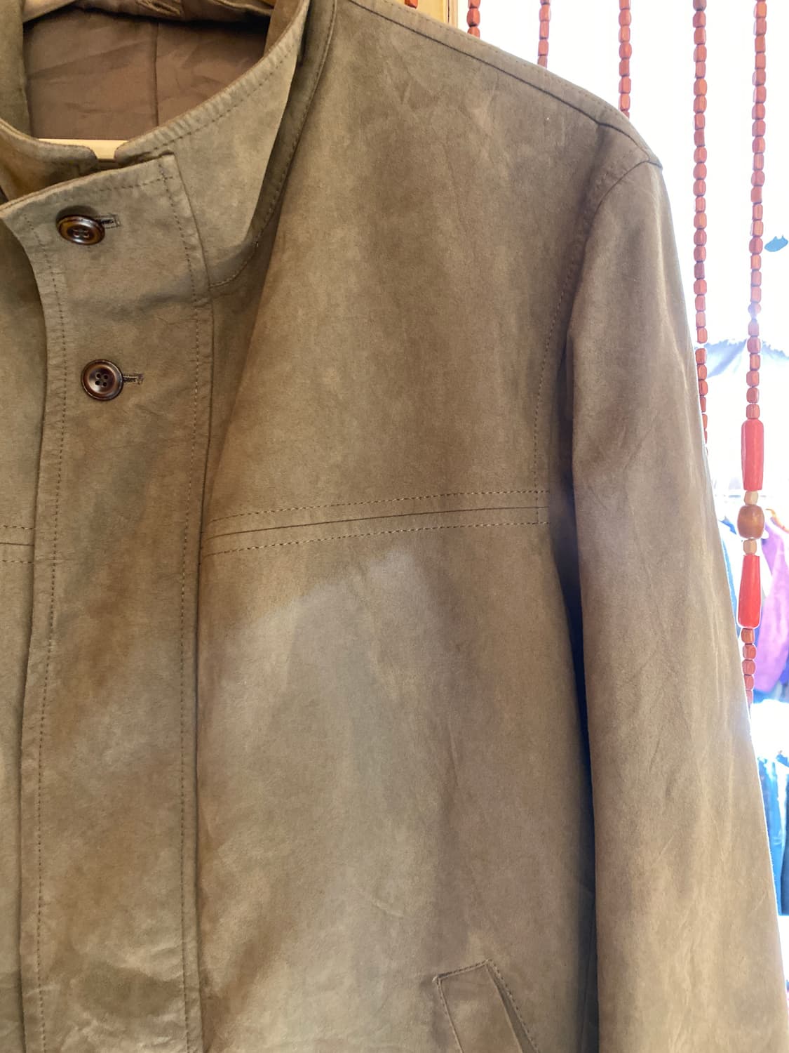 스웨이드 레더자켓 상품이미지5