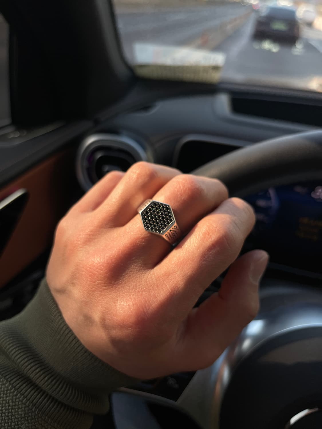 오닉스 실버 시그넷 링 (Sterling Silver 925) 상품이미지8