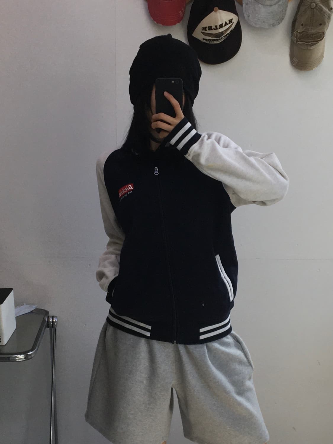 디키즈 배색 코튼 집업 상품이미지1