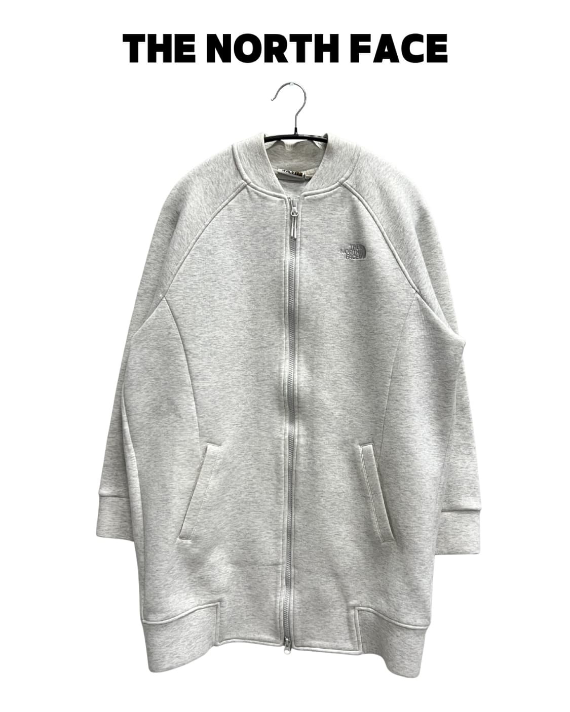 노스페이스 화이트라벨 네오프렌 롱 집업 오트밀 상품이미지1