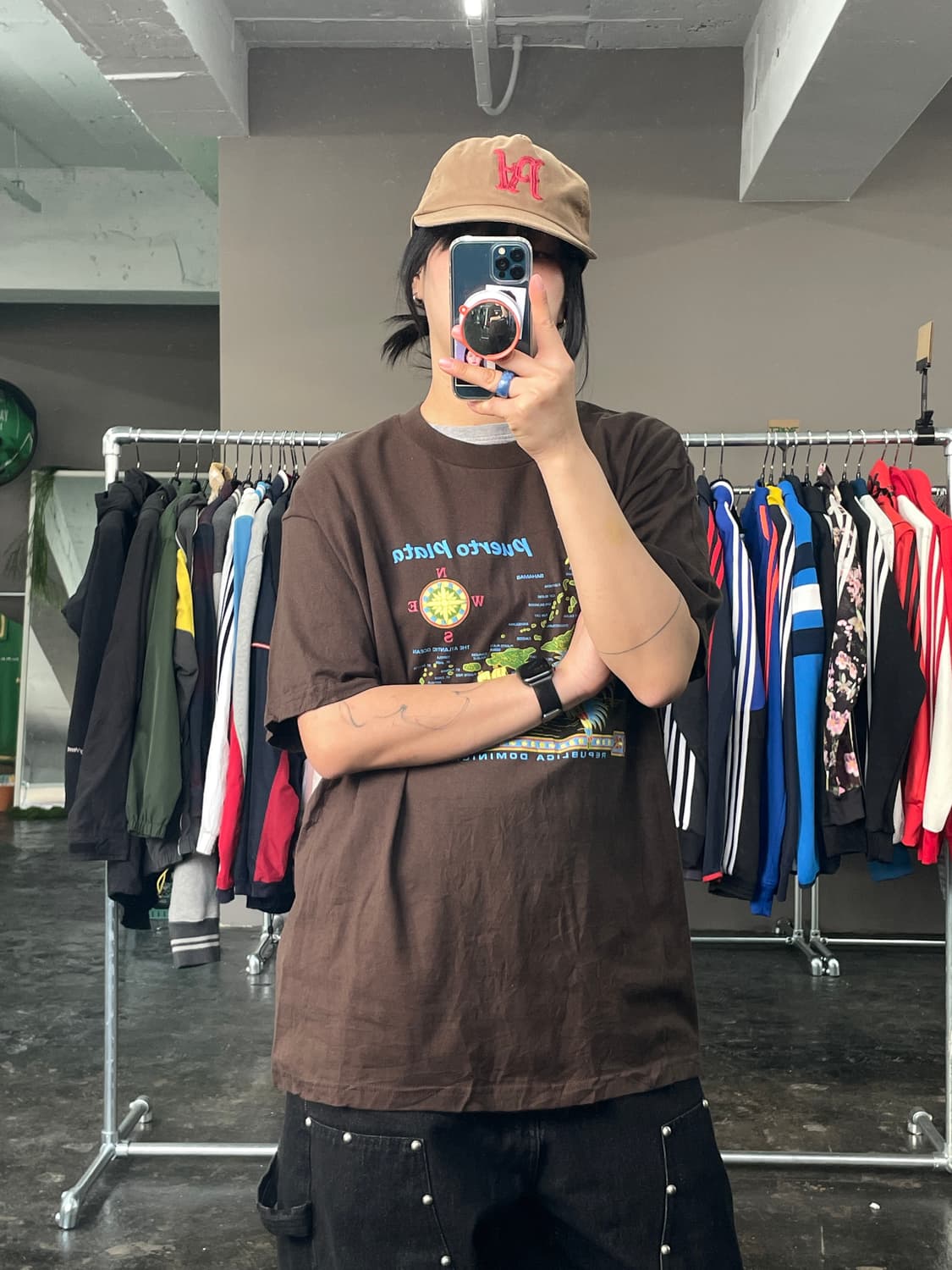 빈티지 프린팅 반팔 티셔츠 상품이미지6