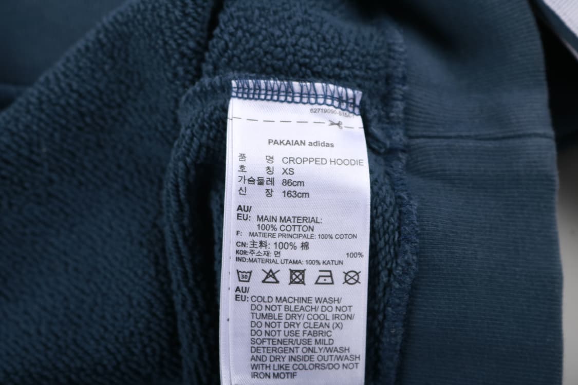[여성 XS] 아디다스 크롭 후디 상품이미지6
