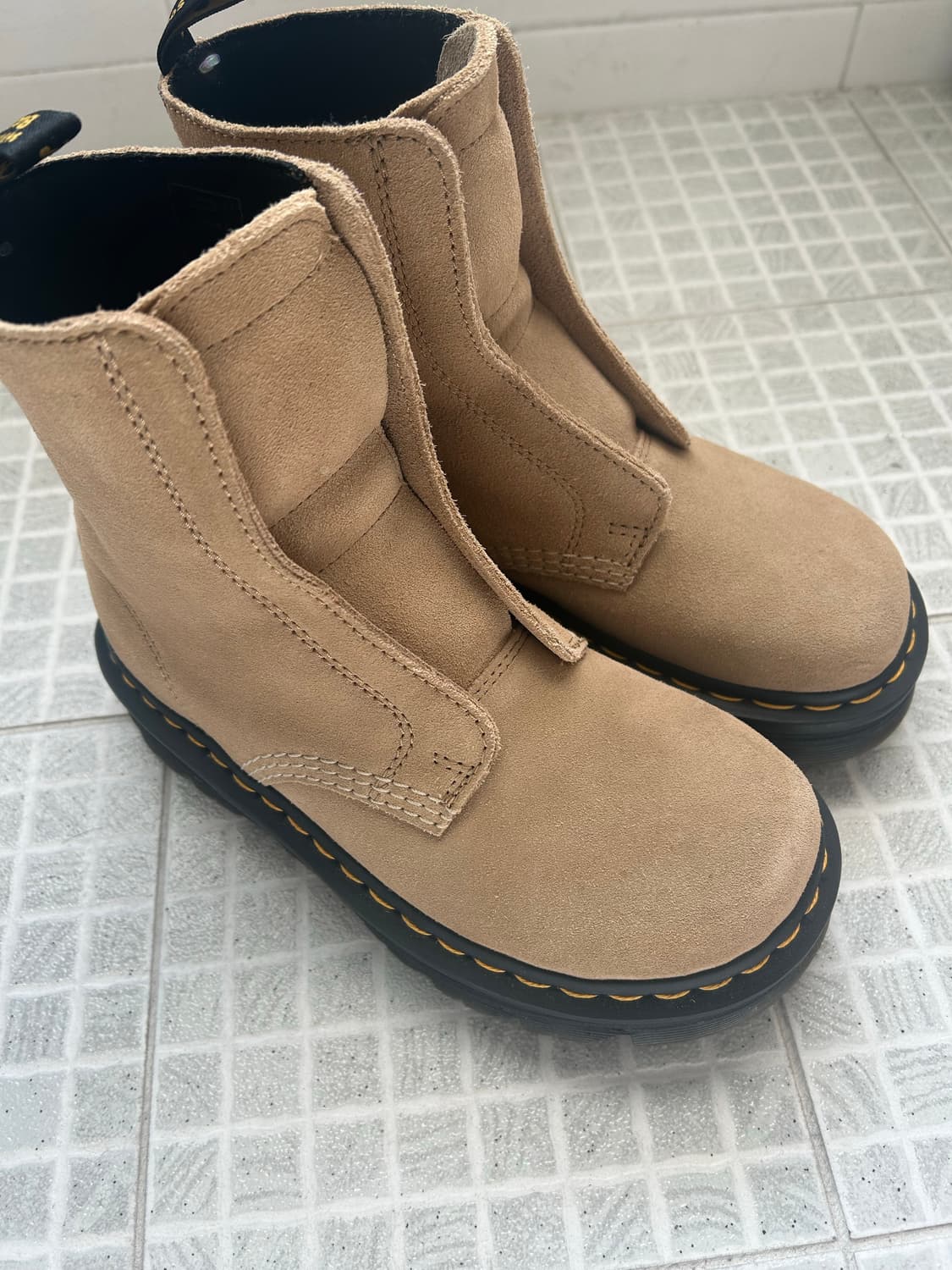 닥터마틴 제브잭 레이스리스 스웨이드 부츠 230 상품이미지6