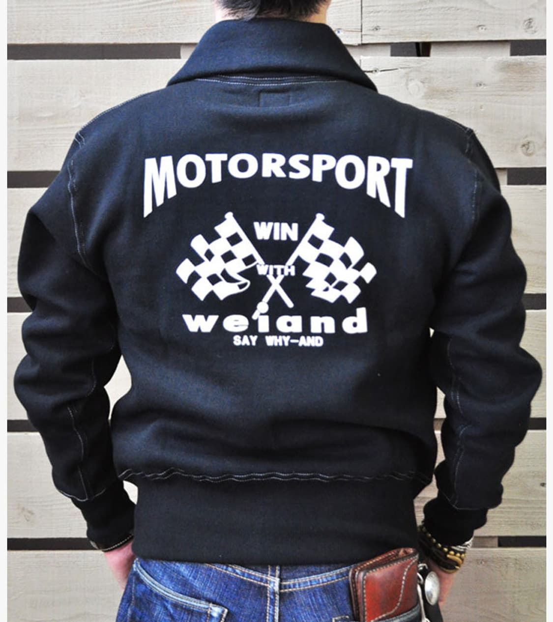 CUSHMAN - MOTORCYCLE HALF ZIP SWEAT 상품이미지4