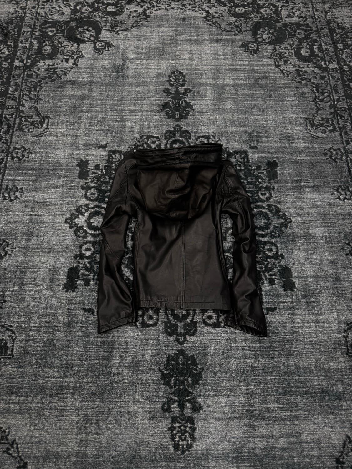 The twelve big hood lamb skin rider jack 상품이미지6