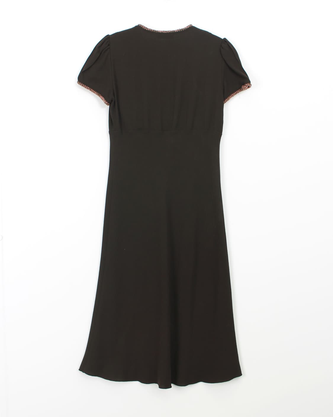 moschino 모스키노 빈티지 울 리본 반팔 미디 원피스 상품이미지7