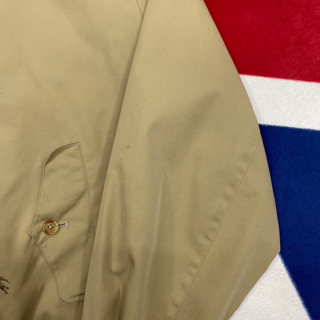 버버리 해링턴자켓 실측S-M  상품이미지5