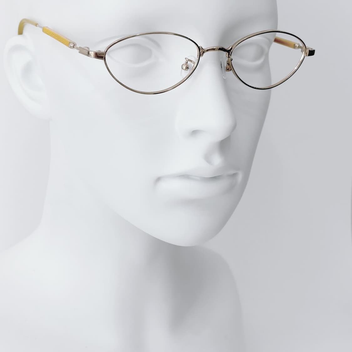 옐로우 포인트 골드 메탈 데드스탁 빈티지안경 상품이미지5