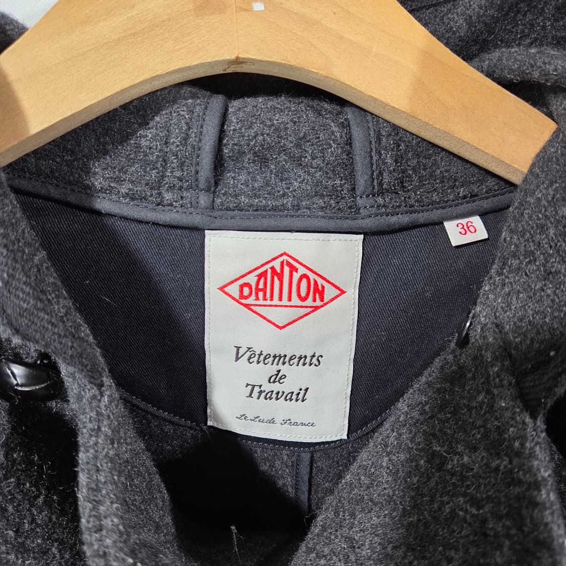 [Danton] 단톤 브레드 더블 울 코트 상품이미지5