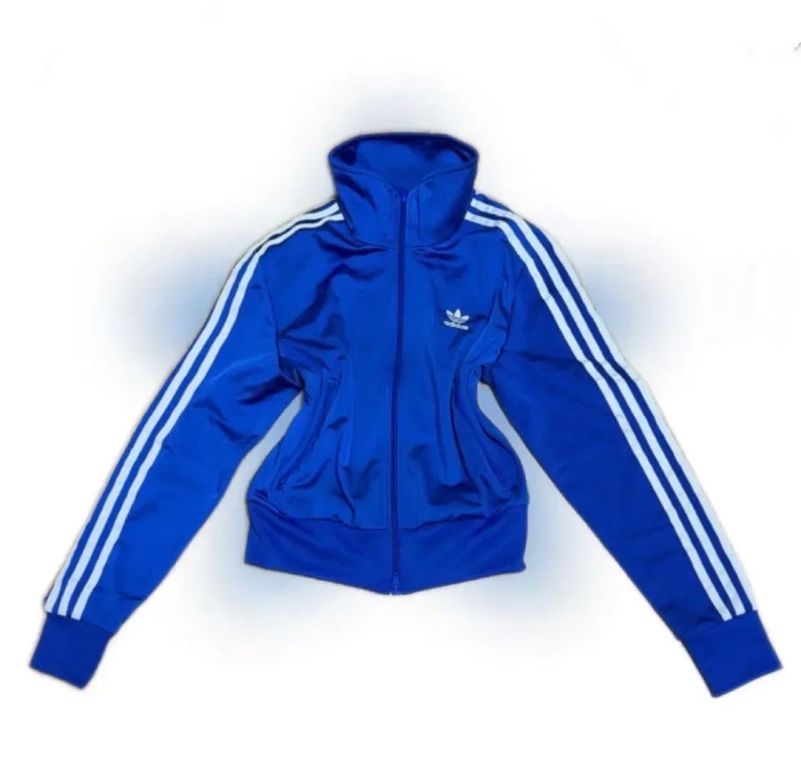 아디다스 파이어버드 로얄블루 새틴 트랙탑 져지 상품이미지1