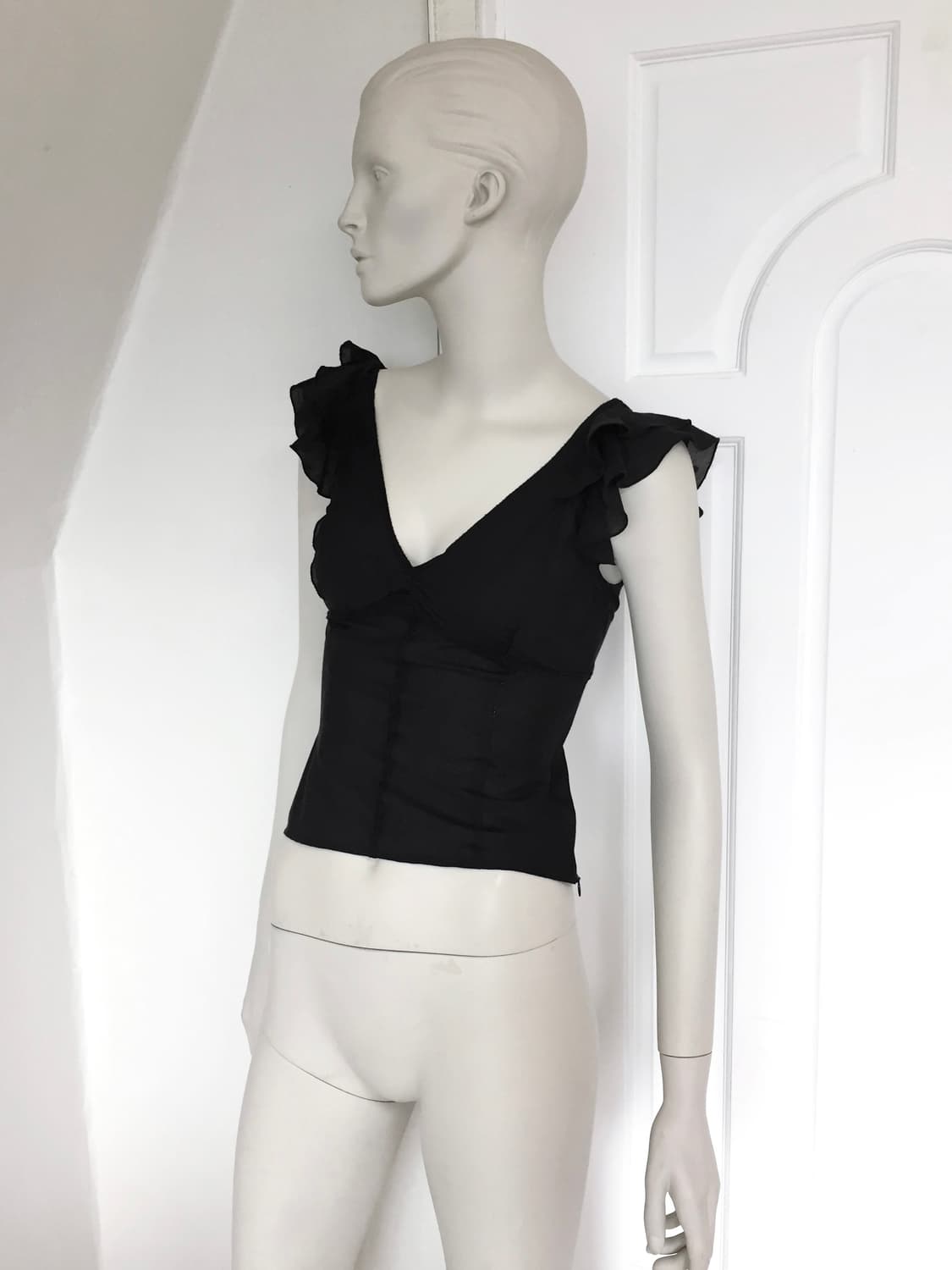 아르마니 익스체인지 V-neck Blouse Top 상품이미지4