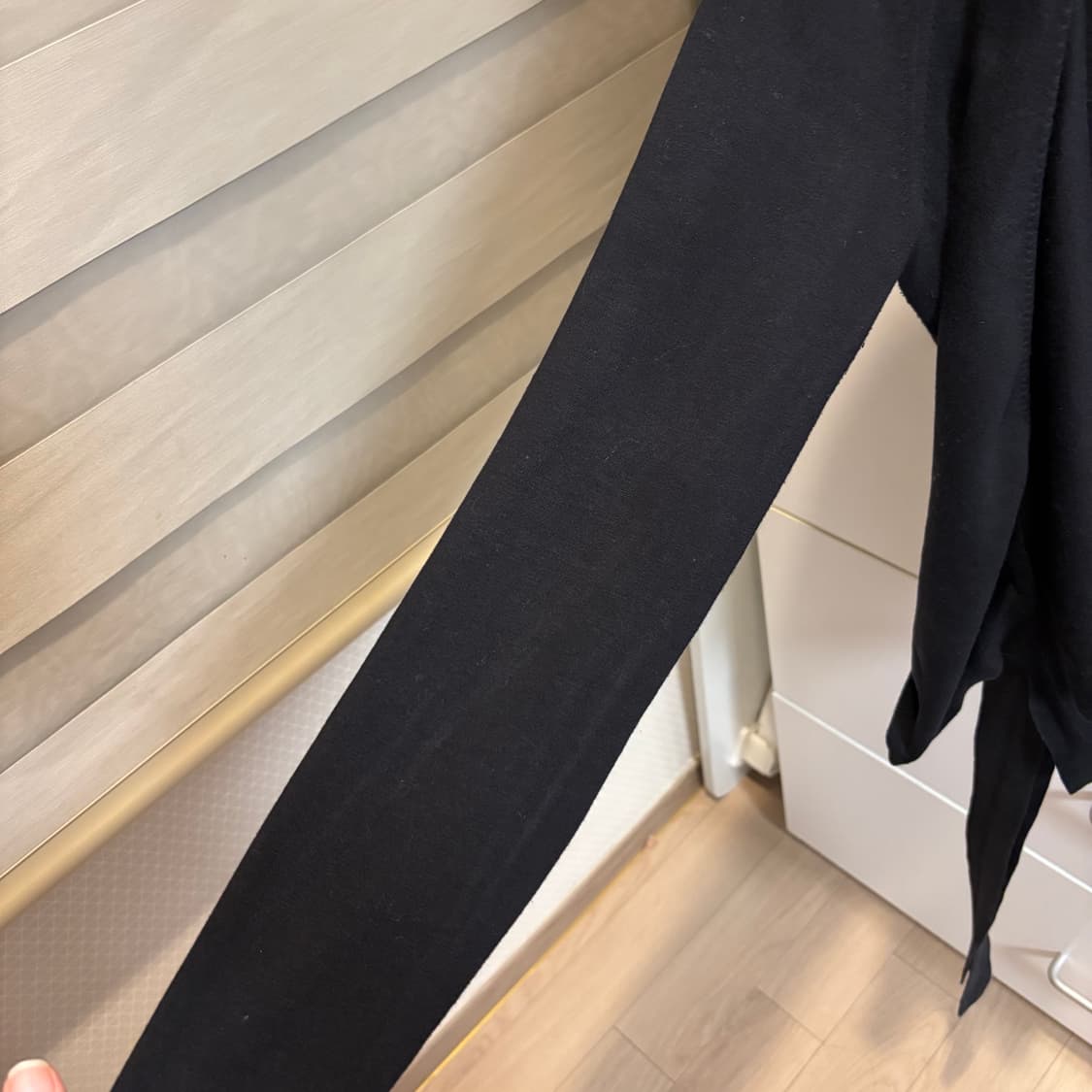 DVF 다이앤 본 퍼스텐버그 블랙 랩 니트 가디건 M 상품이미지10