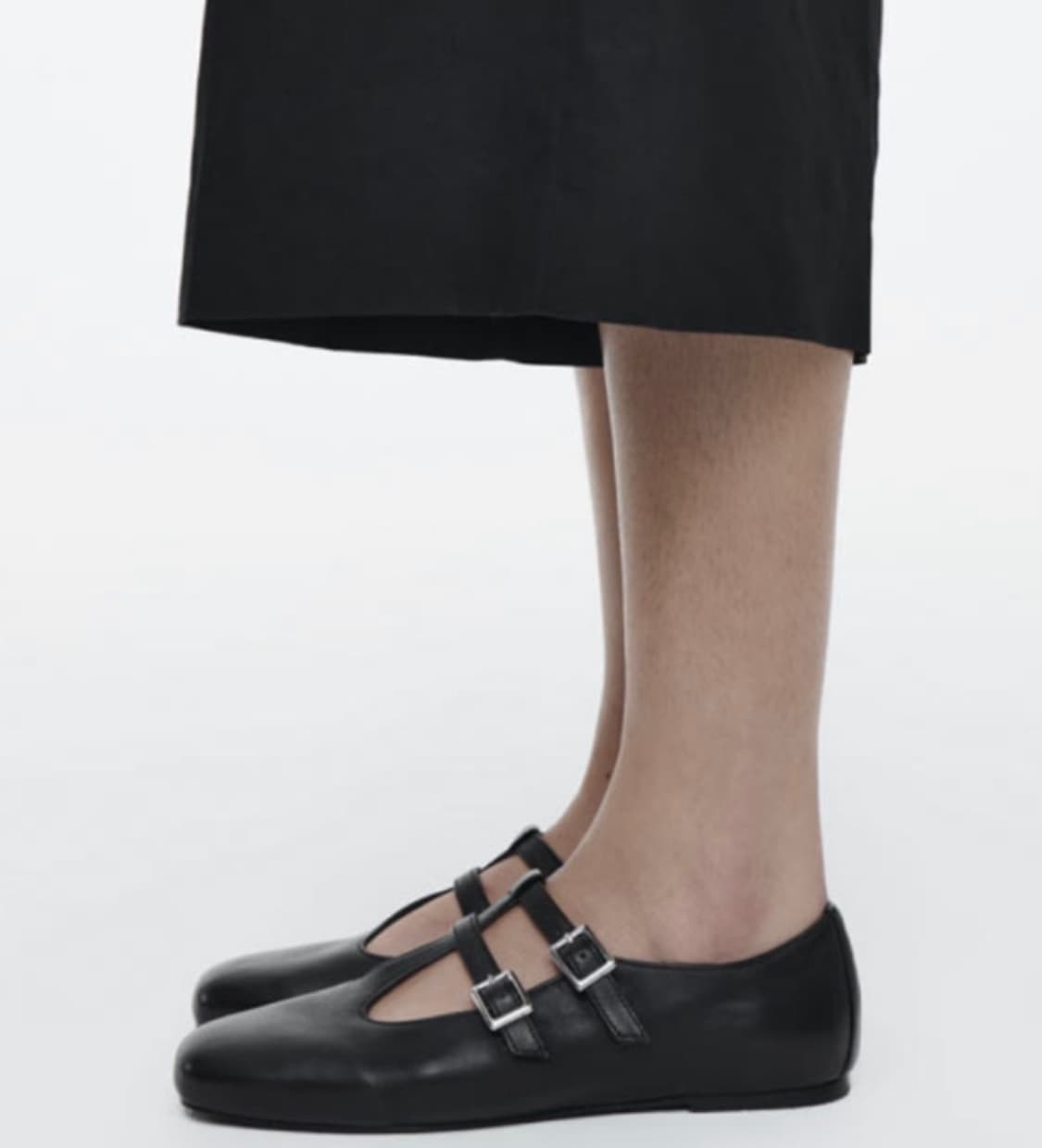 코스 바 디테일 발레 플랫 상품이미지1