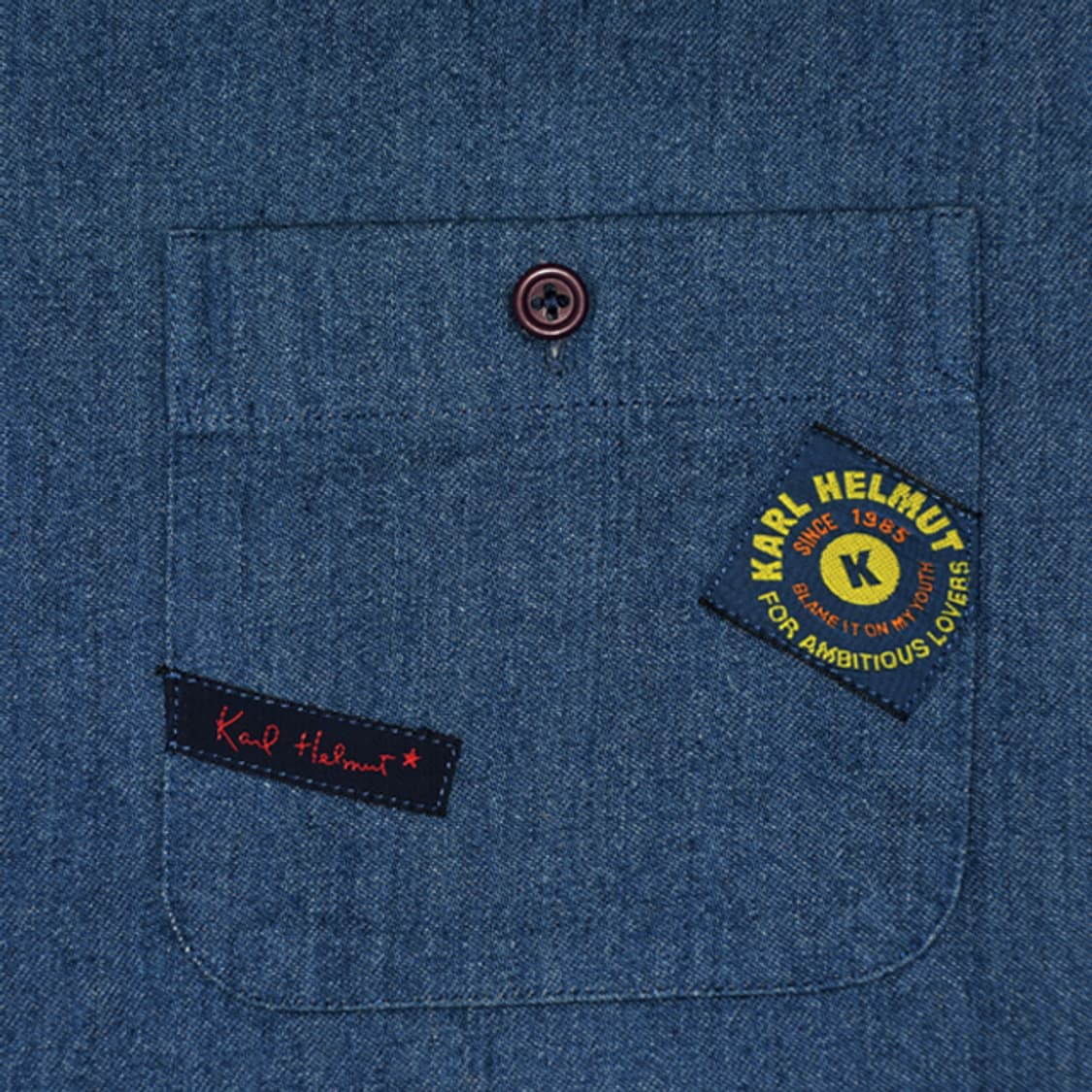 made in JAPAN Karl Helmut 데님셔츠 상품이미지6