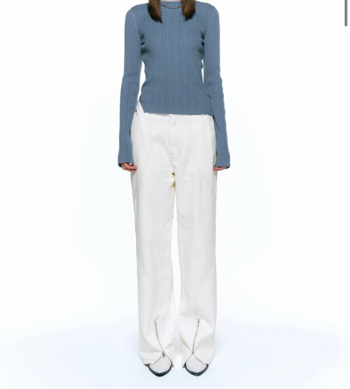 인사일런스 기본 니트 상품이미지1