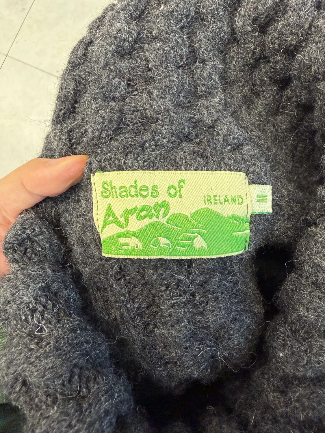 Vtg high neck sweater  상품이미지3