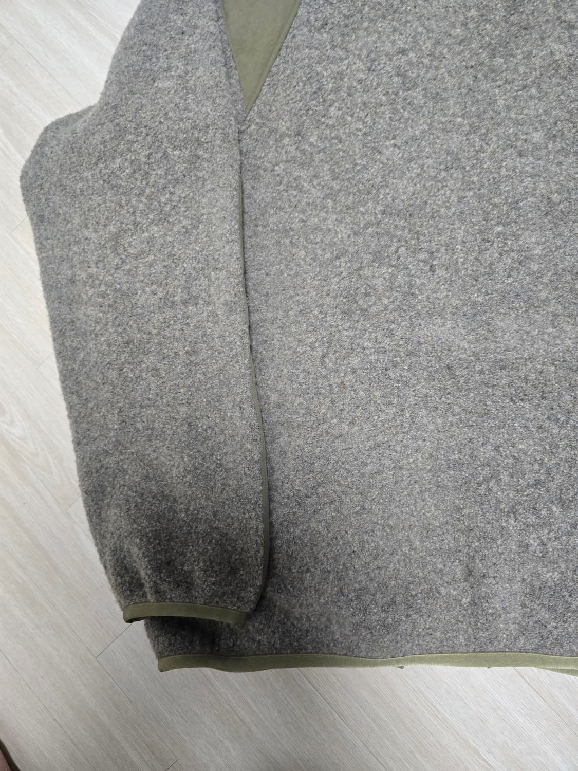 나나미카 보일드 울 집업 후리스 코요테
- xl 사이즈 상품이미지10