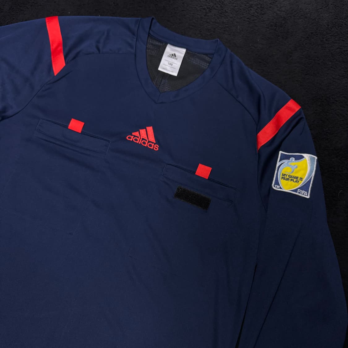 100 아디다스 다크네이비 레프리 심판 져지 상품이미지3