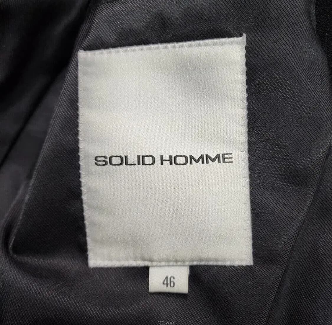 솔리드옴므 우영미 라이더 가죽 자켓 남성95 상품이미지7