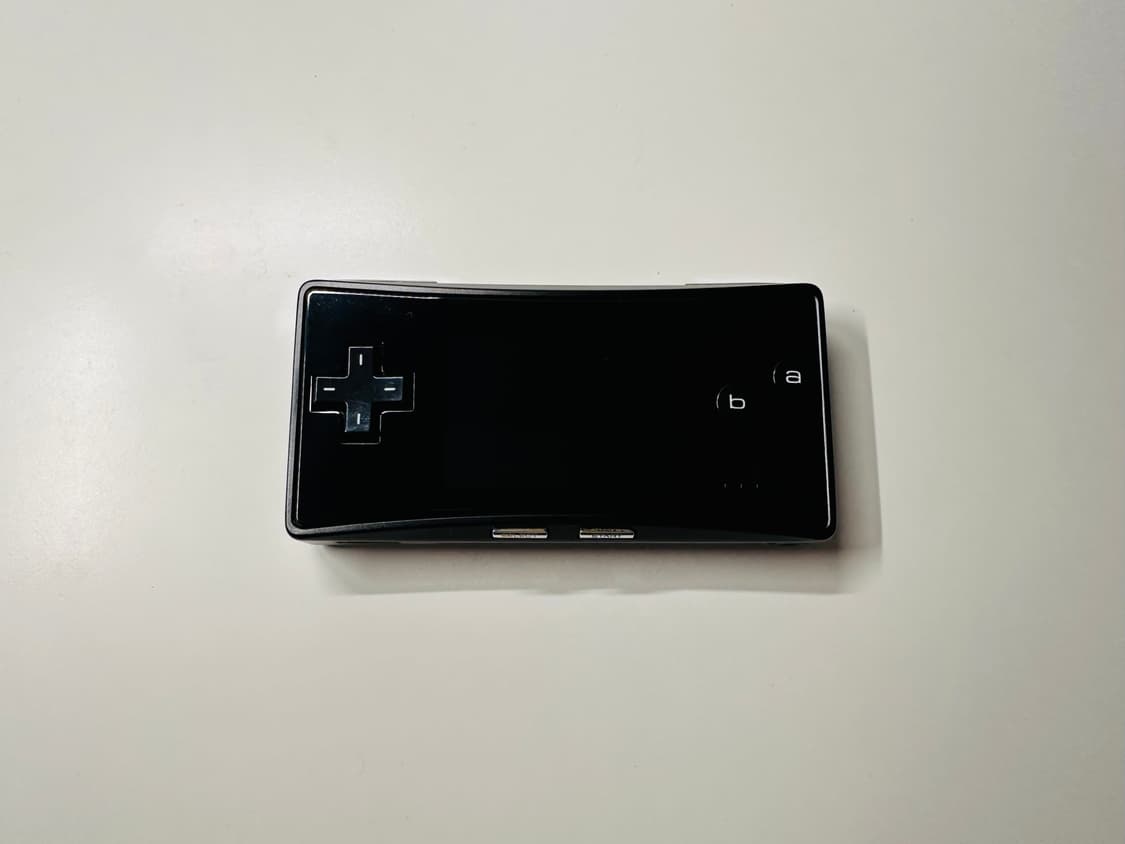 닌텐도 게임보이 미크로 피아노 블랙 판매 (GBA, 게임보이 어드밴스) 상품이미지3