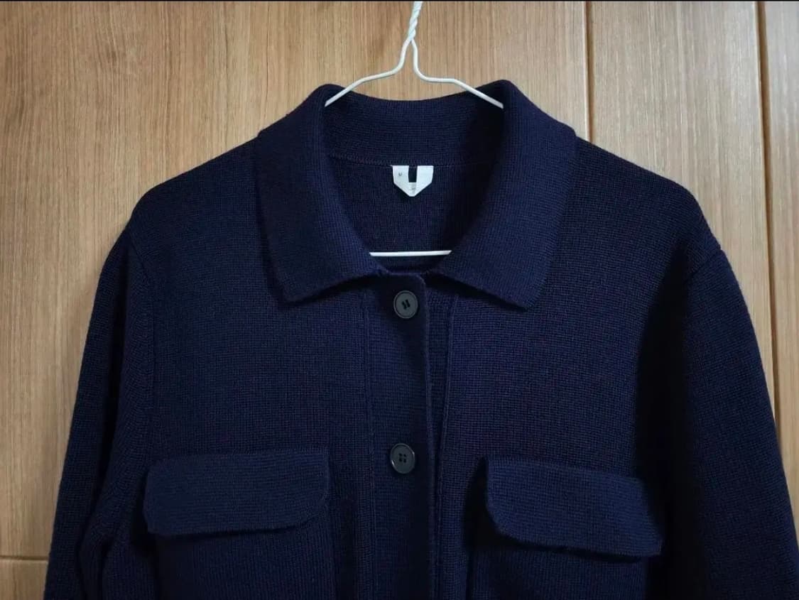 (M)여성 아르켓 메리노울 블랜드 니트 자켓 상품이미지2