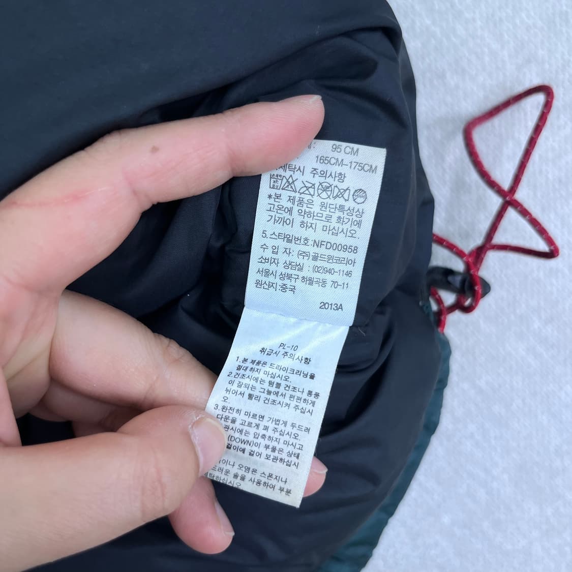 100 노스페이스 윈드스토퍼 700 드롭 마운팅 패딩 상품이미지10