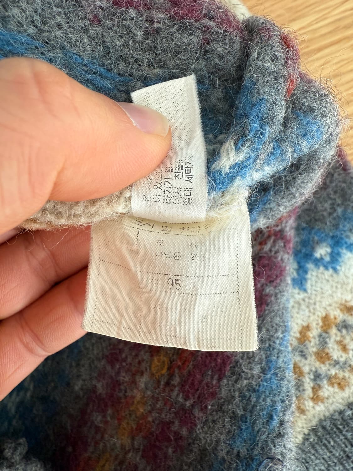 언더우드(Underwood) 노르딕 울 니트 상품이미지7