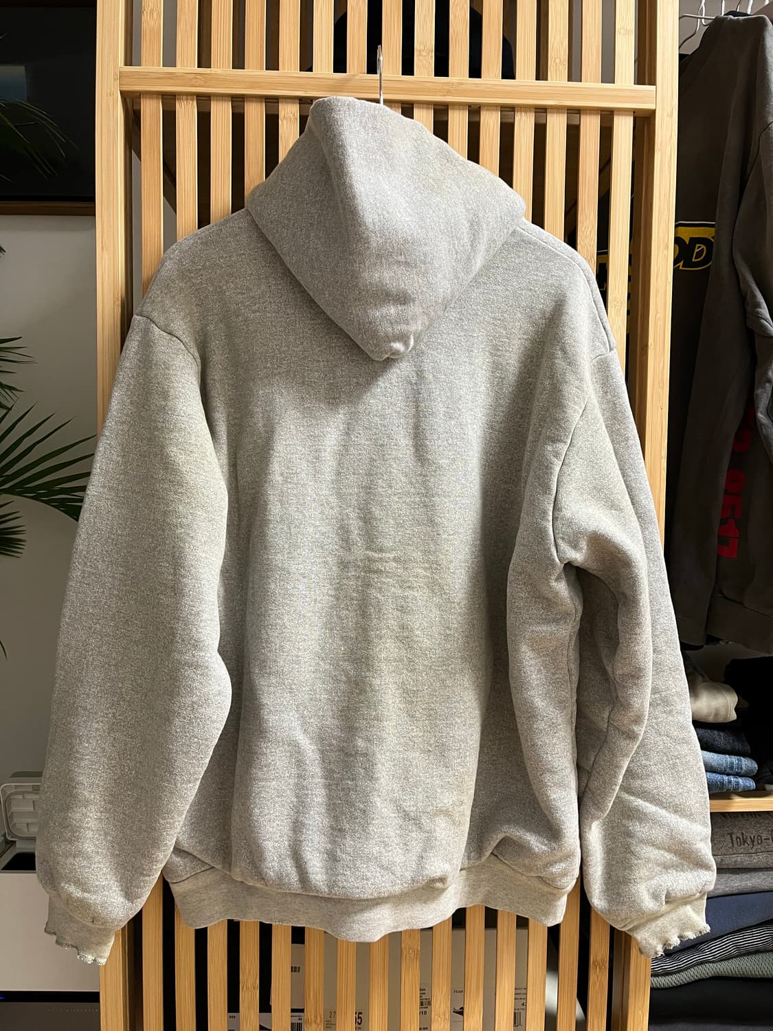 아프레쎄 빈티지 집 후디 그레이 4 상품이미지4