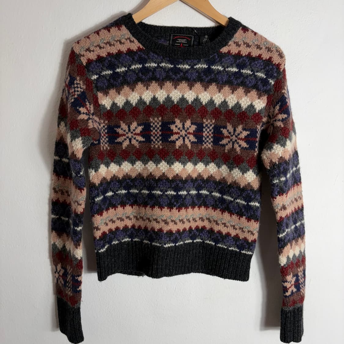 아메리칸이글 페어아일 울100% 니트(S) 상품이미지1