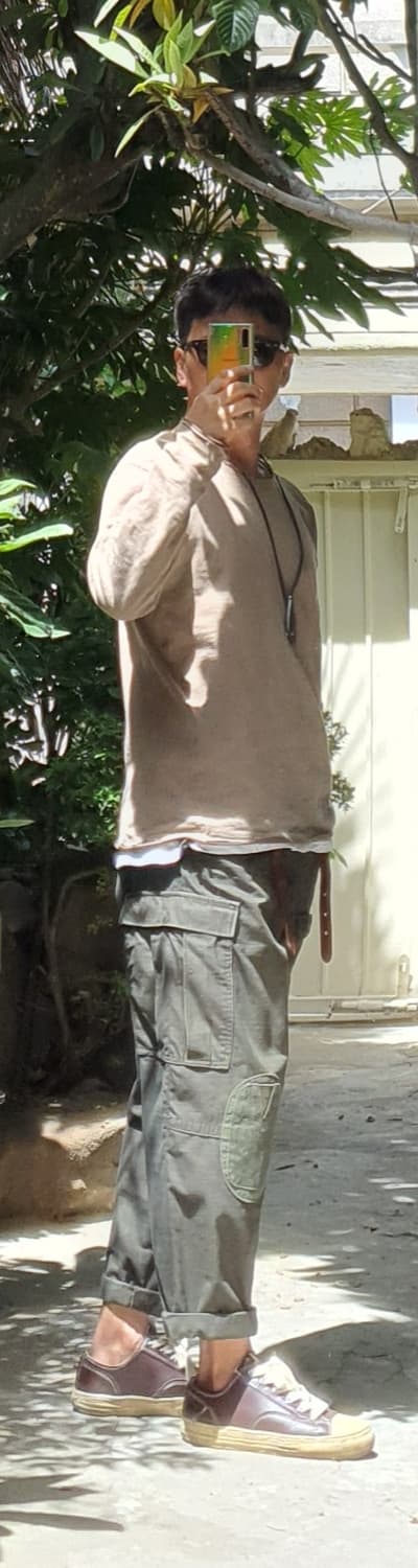 m65 팬츠 빈티지 커스텀 [업그레이드버전 /초기형/사이드지퍼/썬페이딩 상품이미지8