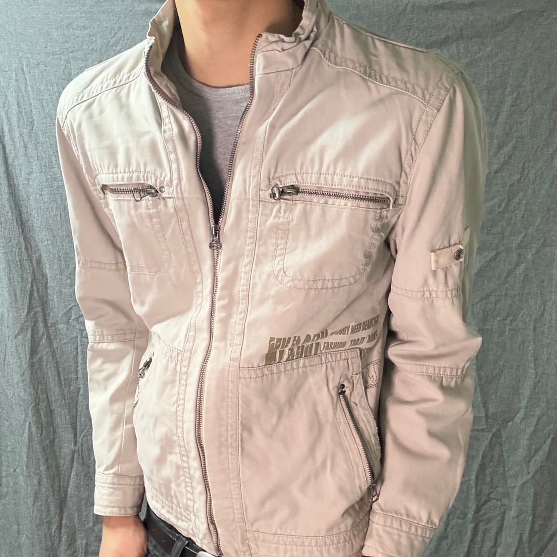 y2k vintage rider jacket 상품이미지5