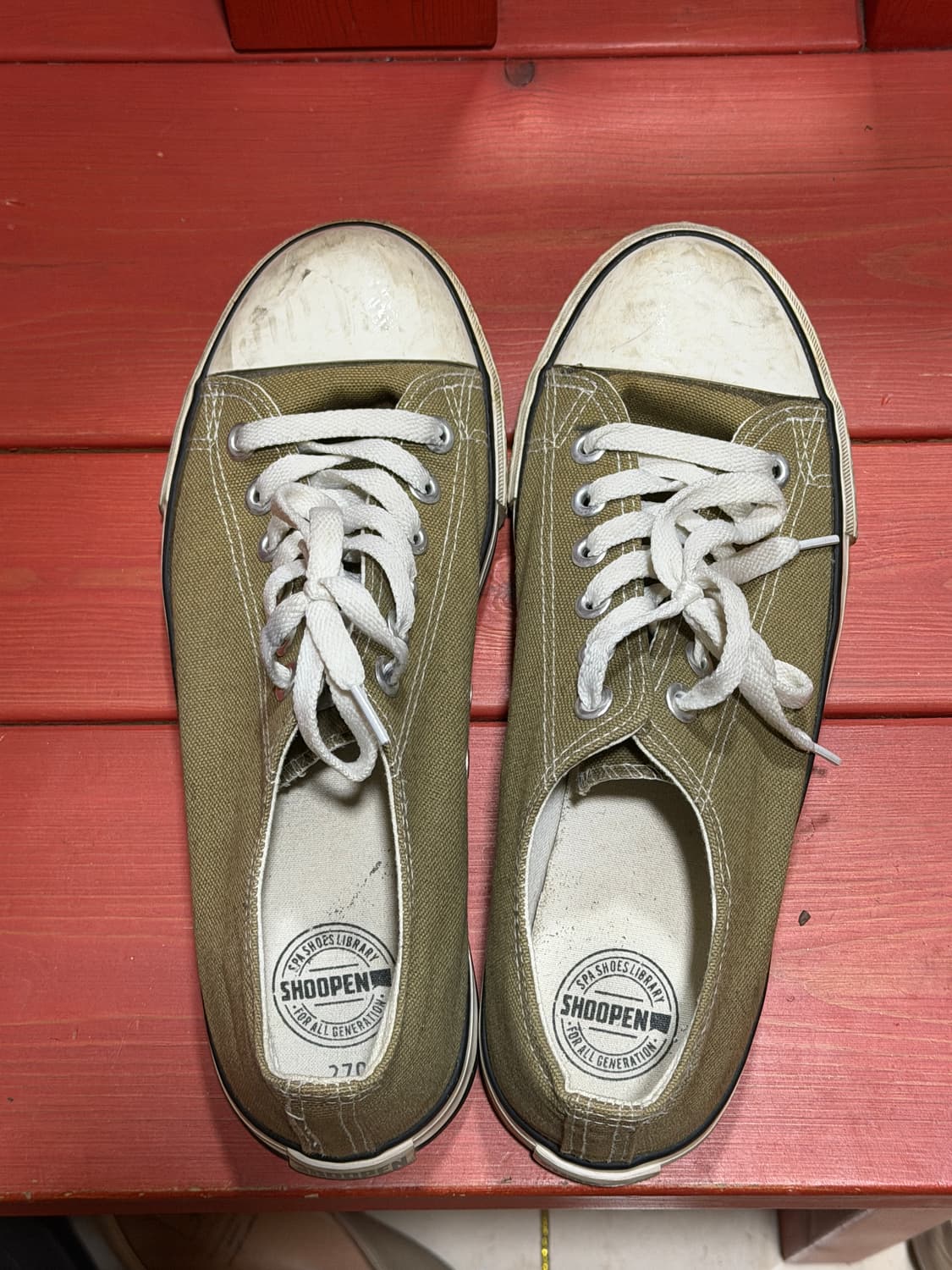 급처 슈펜 캔버스 스니커즈 270 상품이미지2