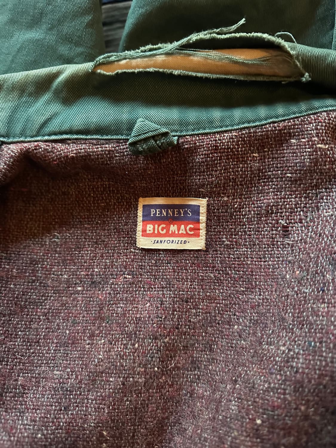 50s USA 빈티지 Big Mac 빅맥 워크 자켓 상품이미지10