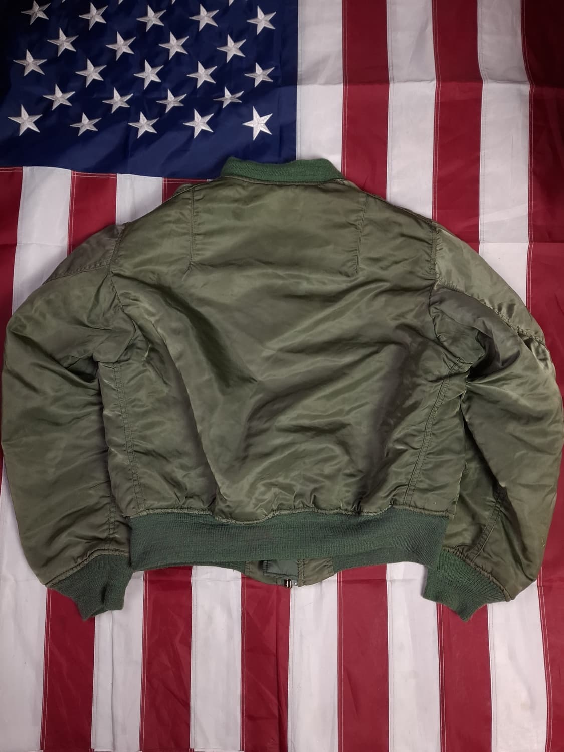 오리지날 미국제조 알파사 미공군 민수용 MA-1 항공자켓 상품이미지6