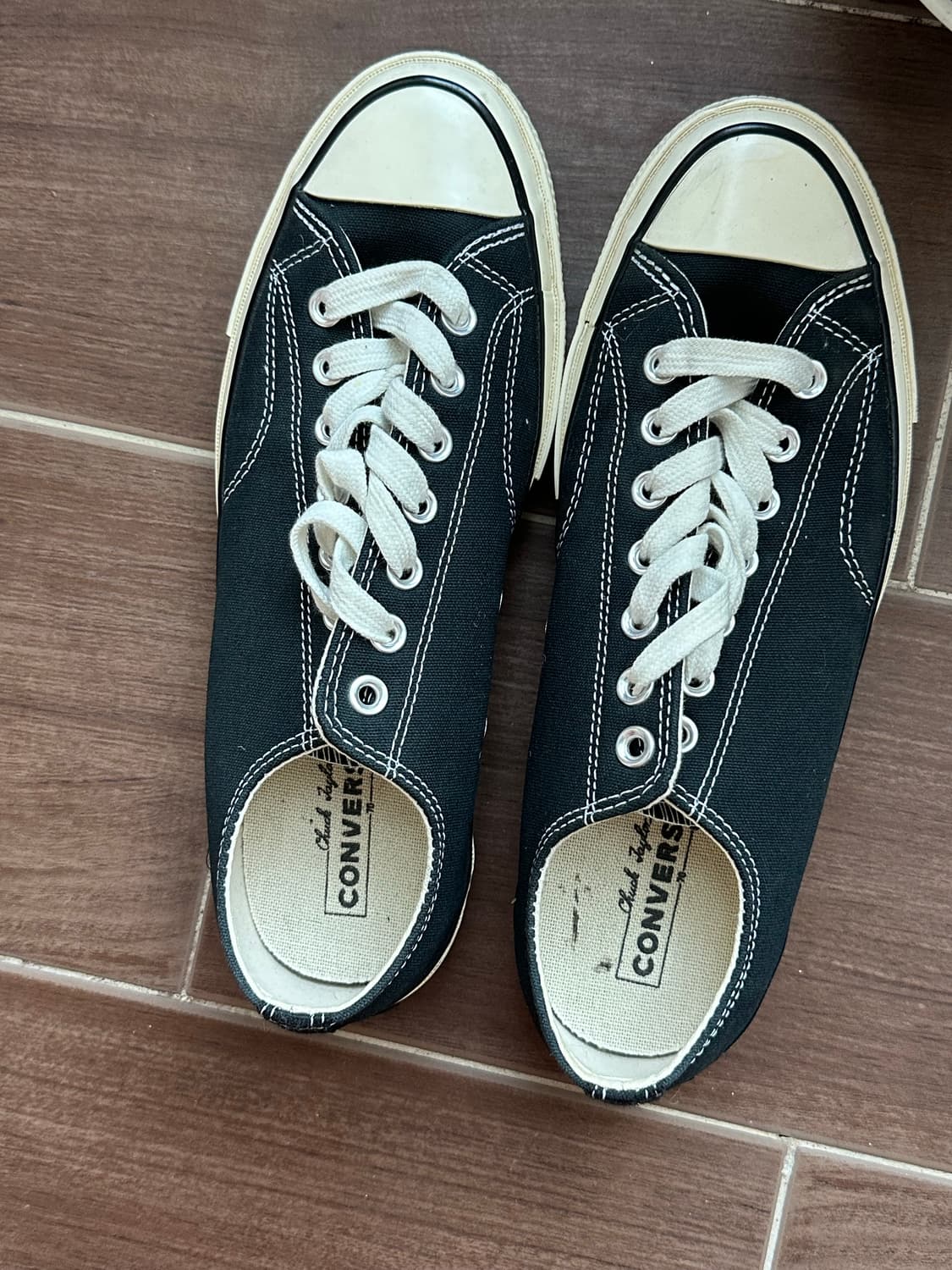 컨버스 척 70 로우 블랙 270mm 상품이미지4