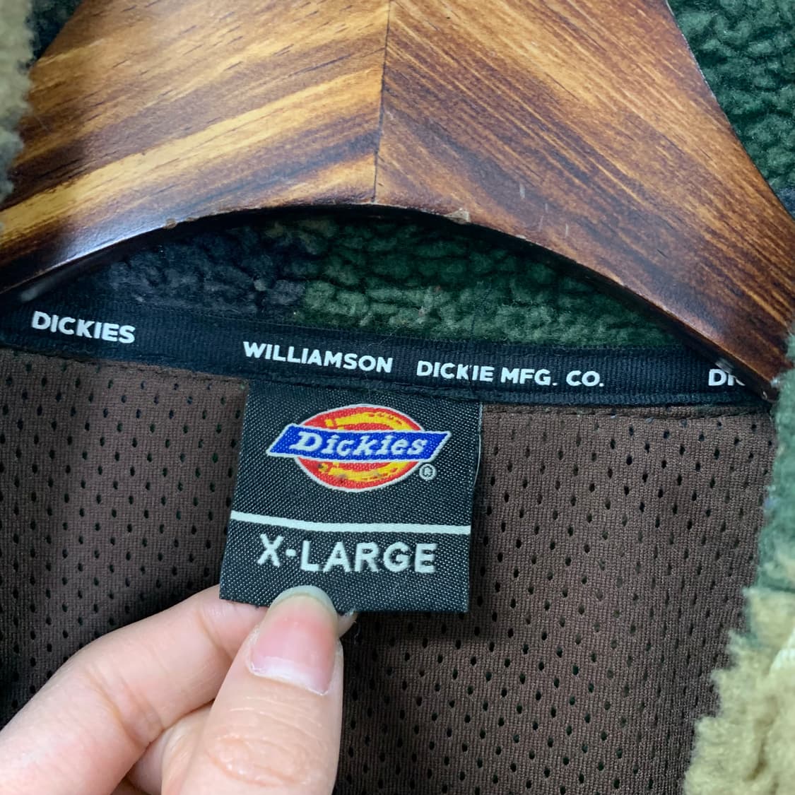 디키즈 카모 쉐르파 플리스 자켓 상품이미지6