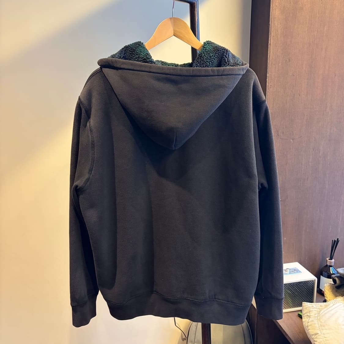 15187 - 폴로 랄프로렌 블랙 플리스 후드 집업 상품이미지4