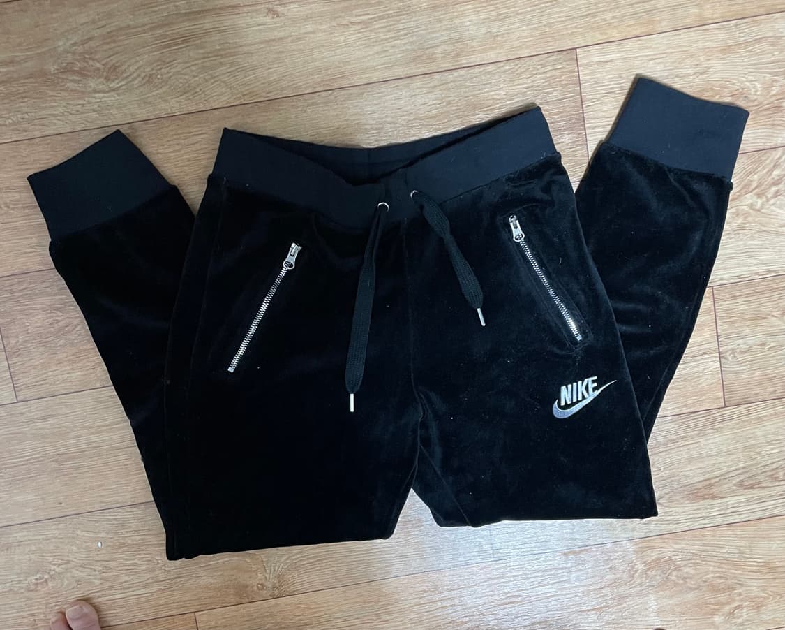 나이키 벨벳 블랙 팬츠 바지 트레이닝 상품이미지3
