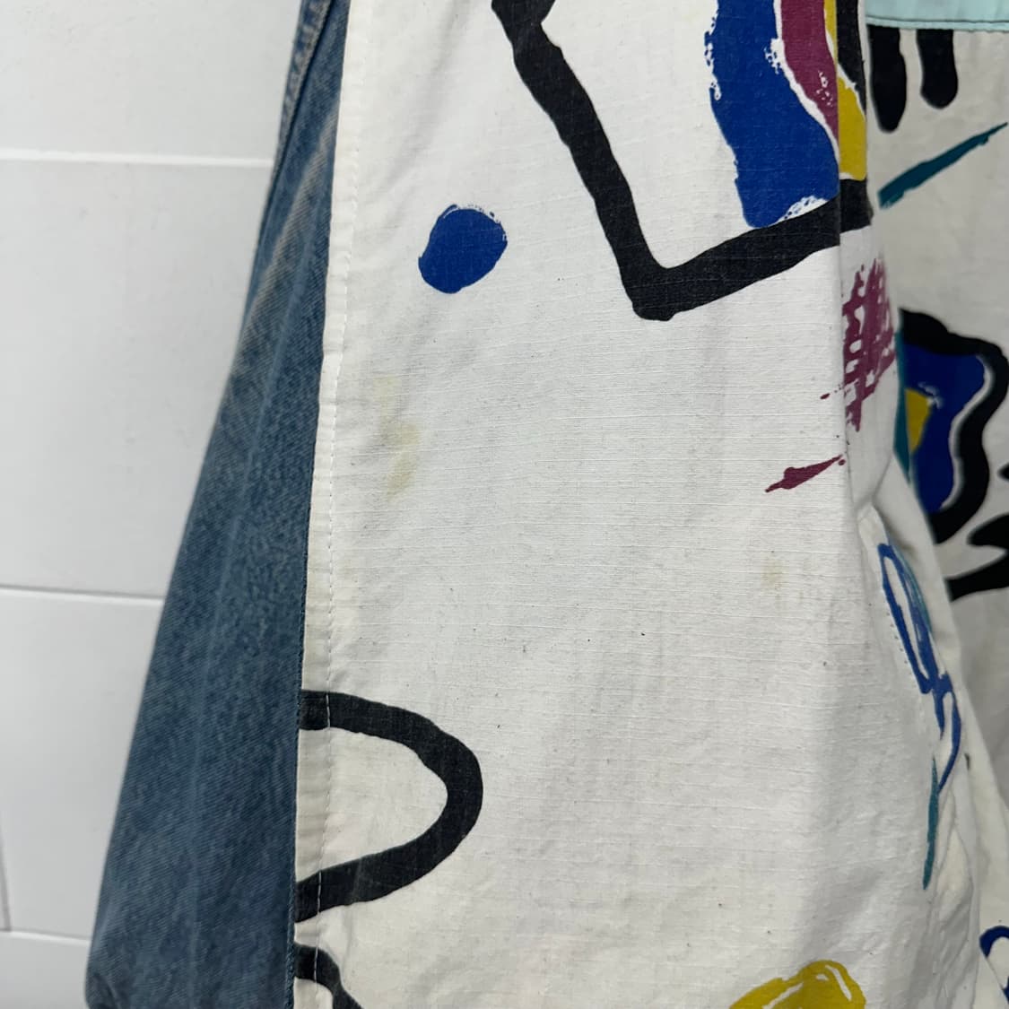 리워크 패치 데님 자켓 상품이미지10