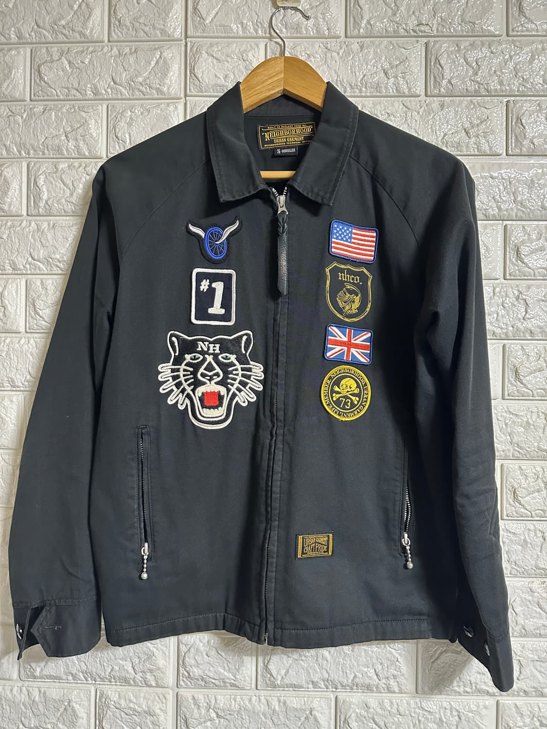 네이버후드 10AW 드리즐러 워크 자켓 상품이미지1