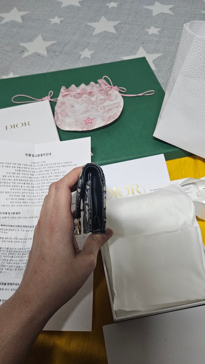 오블리크 새들 카드지갑 풀옵션 상품이미지7