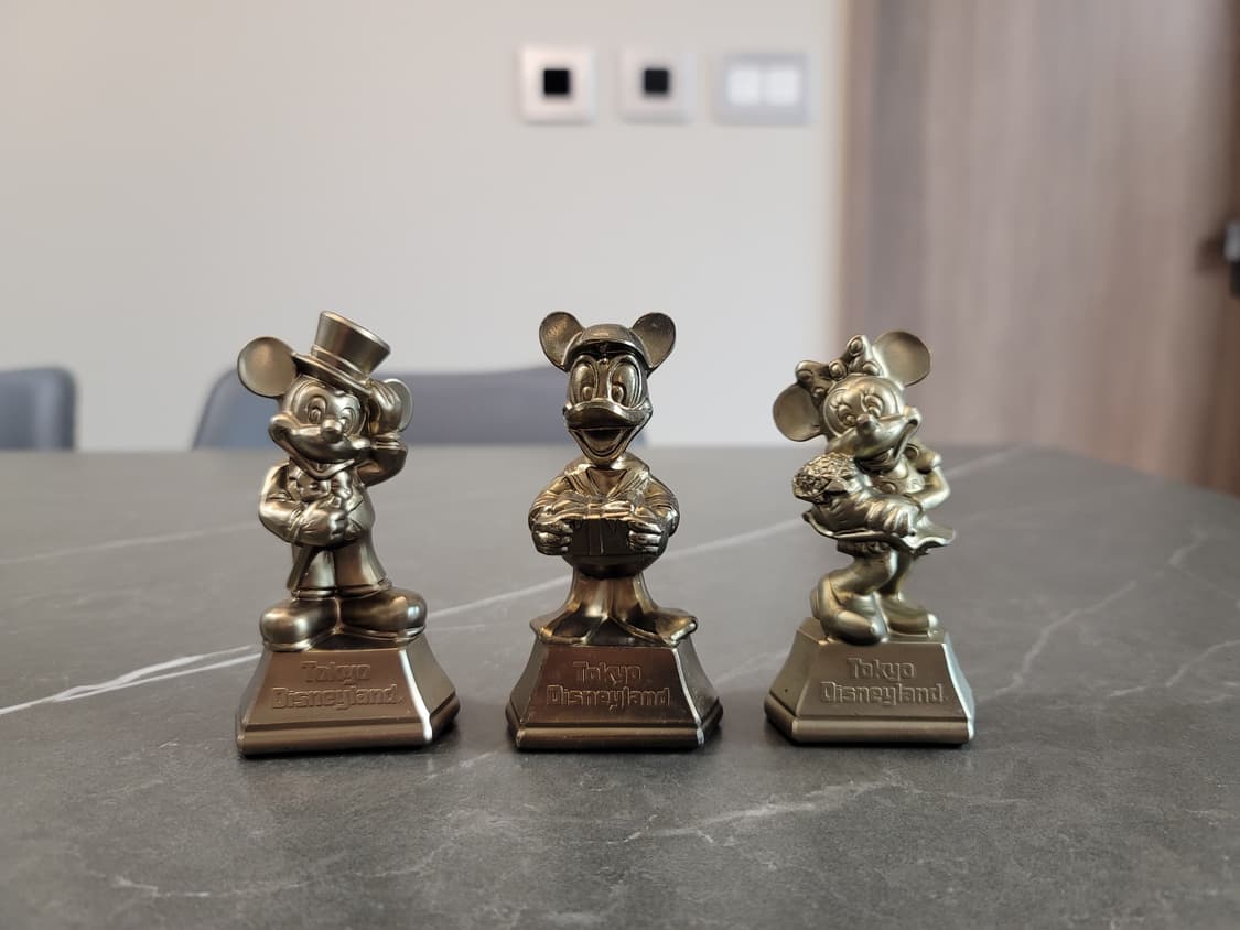 디즈니 미키마우스, 도널드덕, 미니마우스 동브론즈 상품이미지1